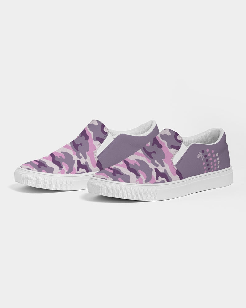 Womens Flo Flyer Dry 2 Slip-On Canvas Shoe (purple camo)