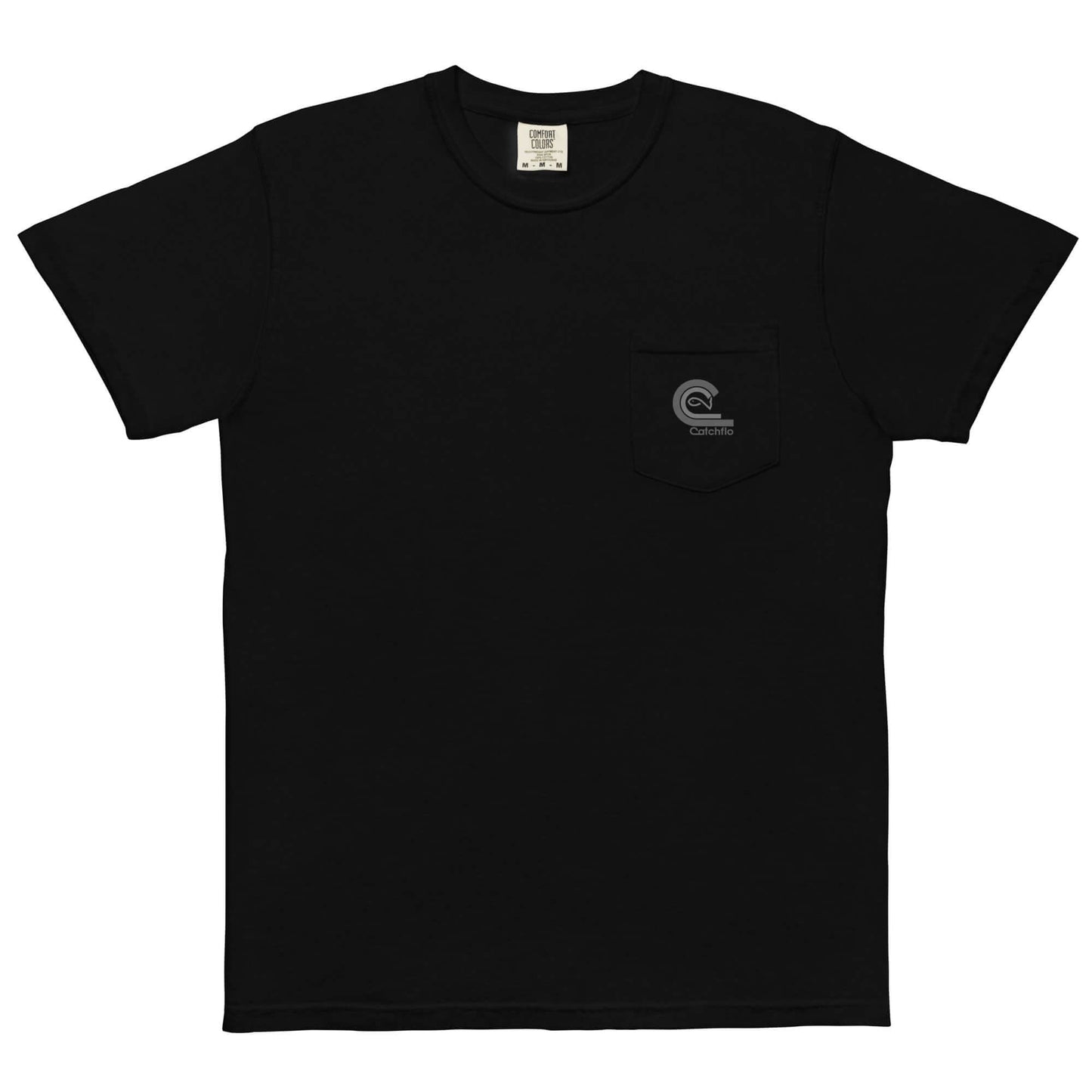 Flo C Unisex Garment-Dyed Pocket T-Shirt
