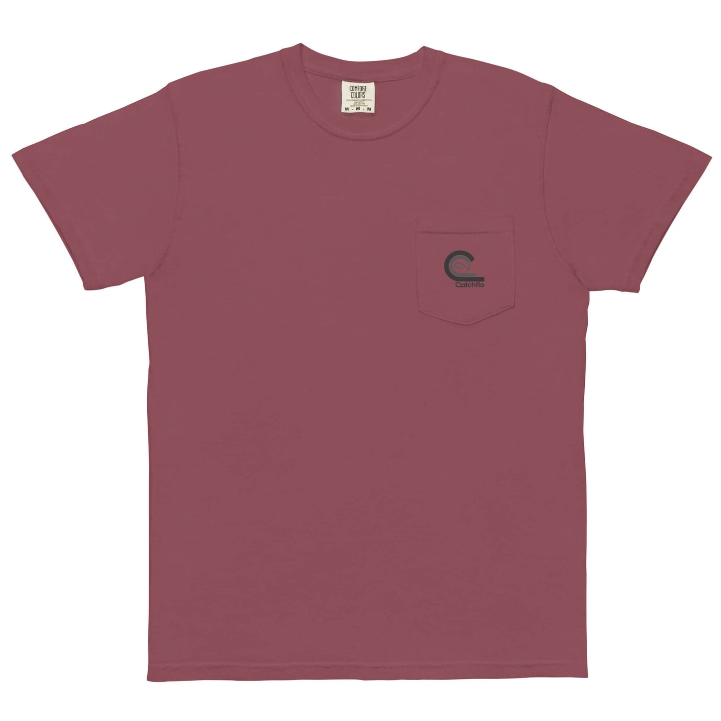 Flo C Unisex Garment-Dyed Pocket T-Shirt