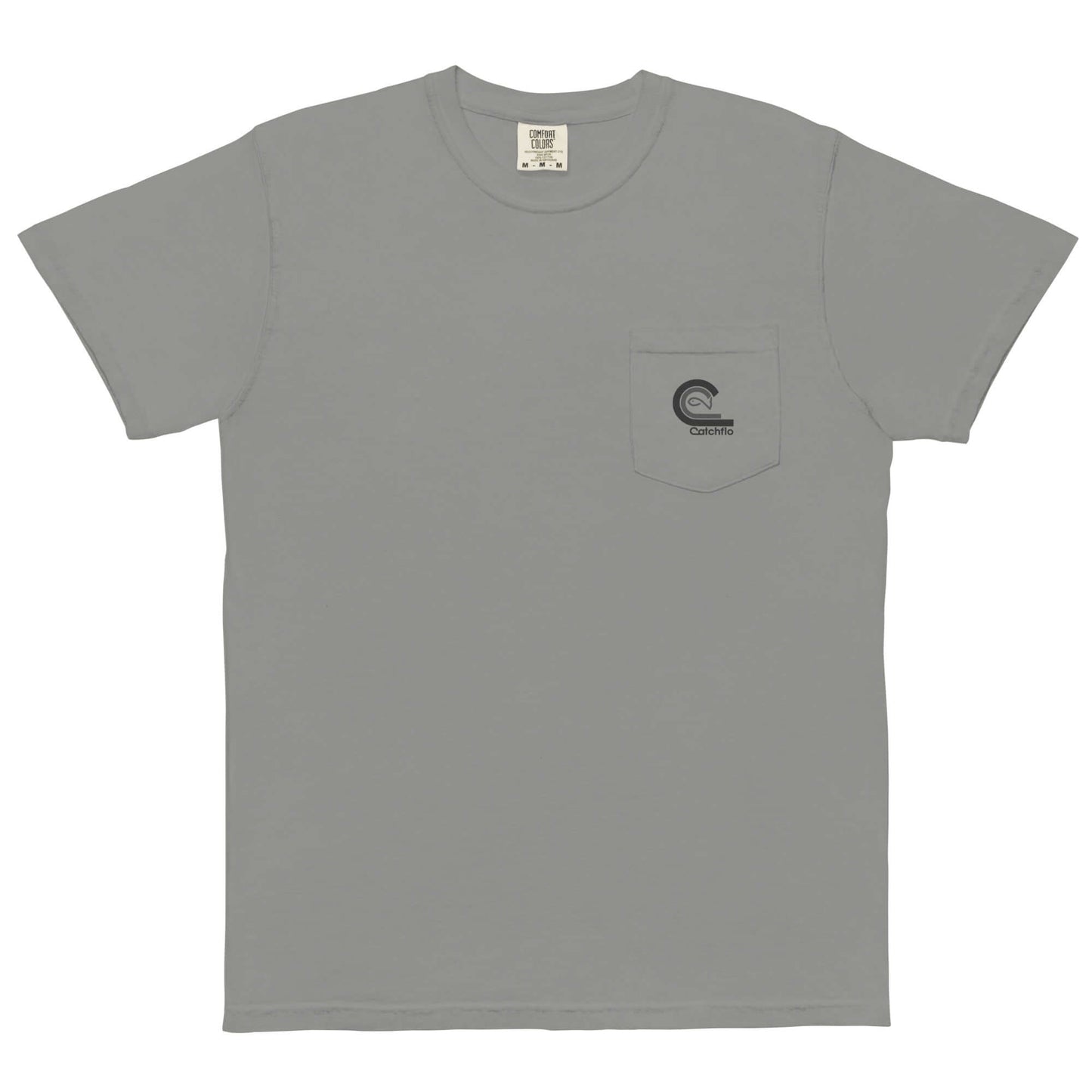 Flo C Unisex Garment-Dyed Pocket T-Shirt