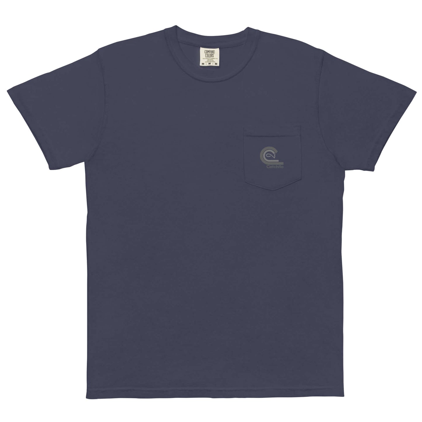 Flo C Unisex Garment-Dyed Pocket T-Shirt