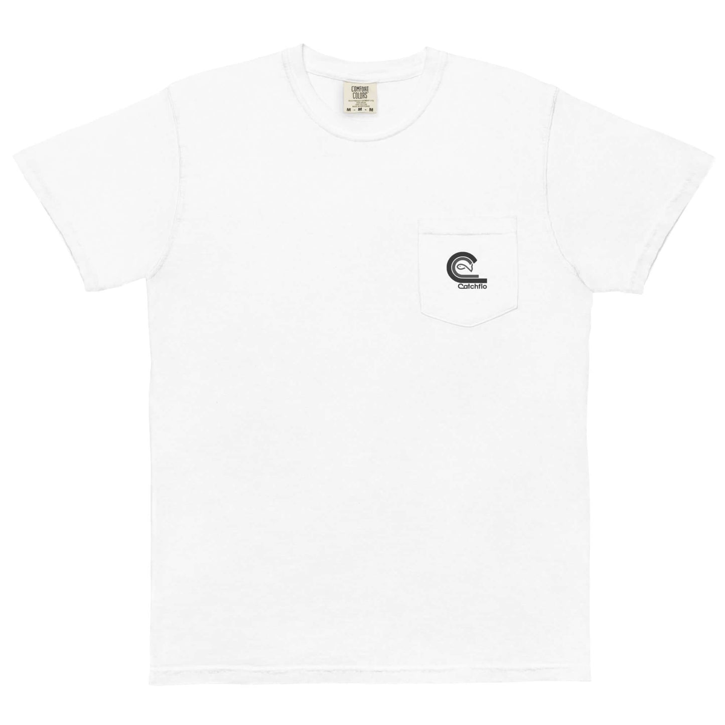 Flo C Unisex Garment-Dyed Pocket T-Shirt