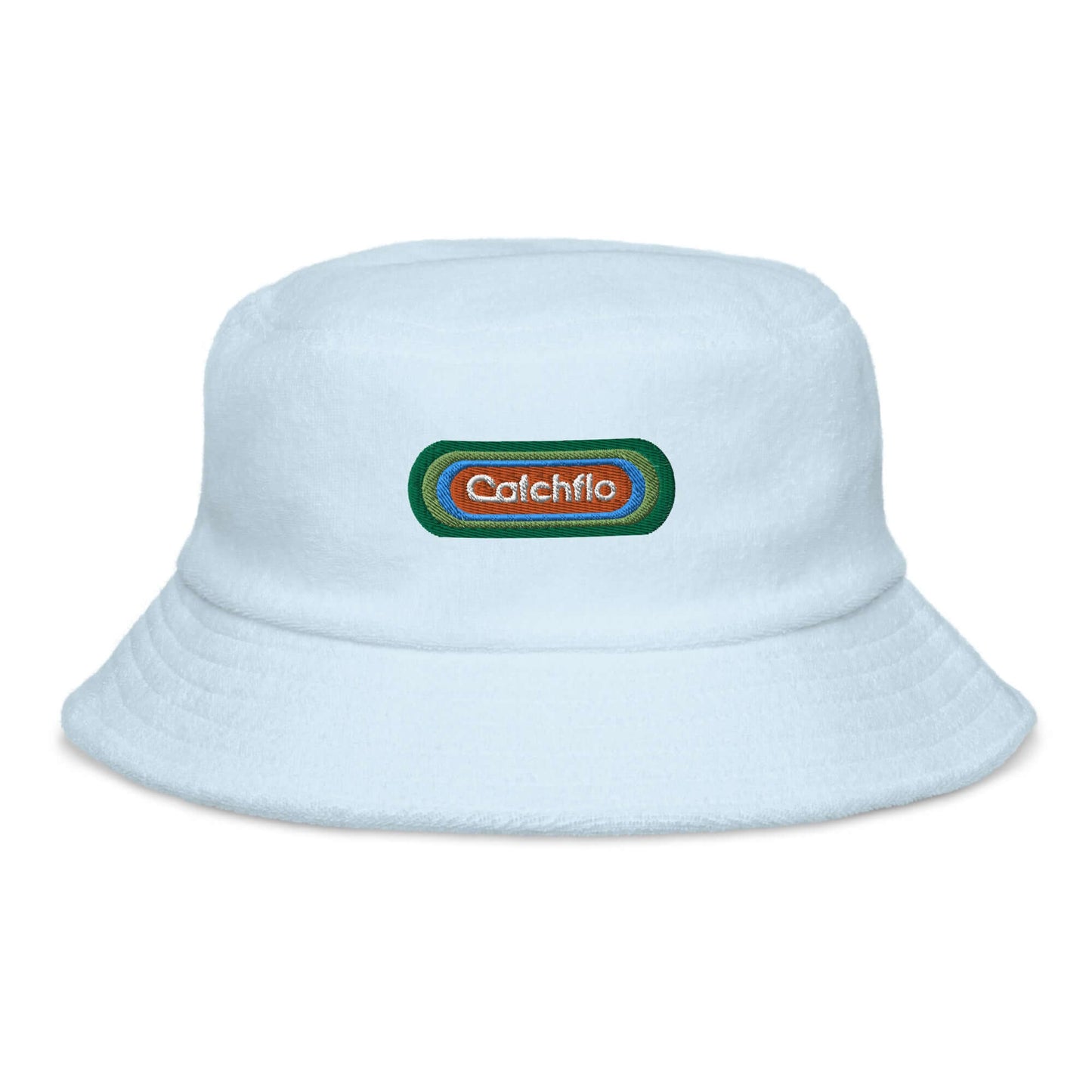 Flo Pulse Patch Terry Cloth Bucket Hat