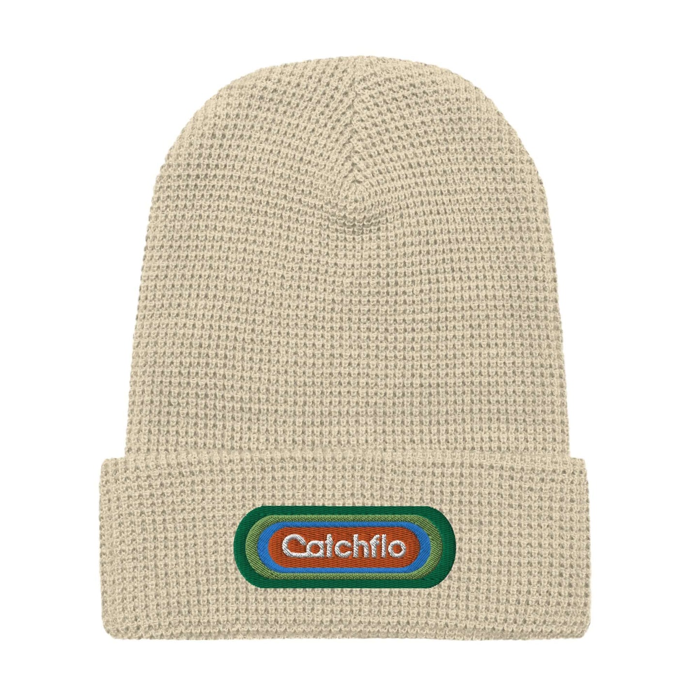 Flo Pulse Patch Waffle Beanie