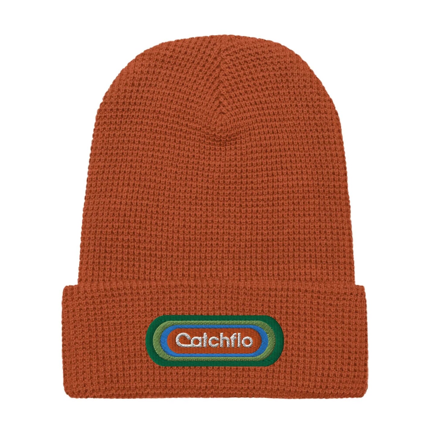 Flo Pulse Patch Waffle Beanie