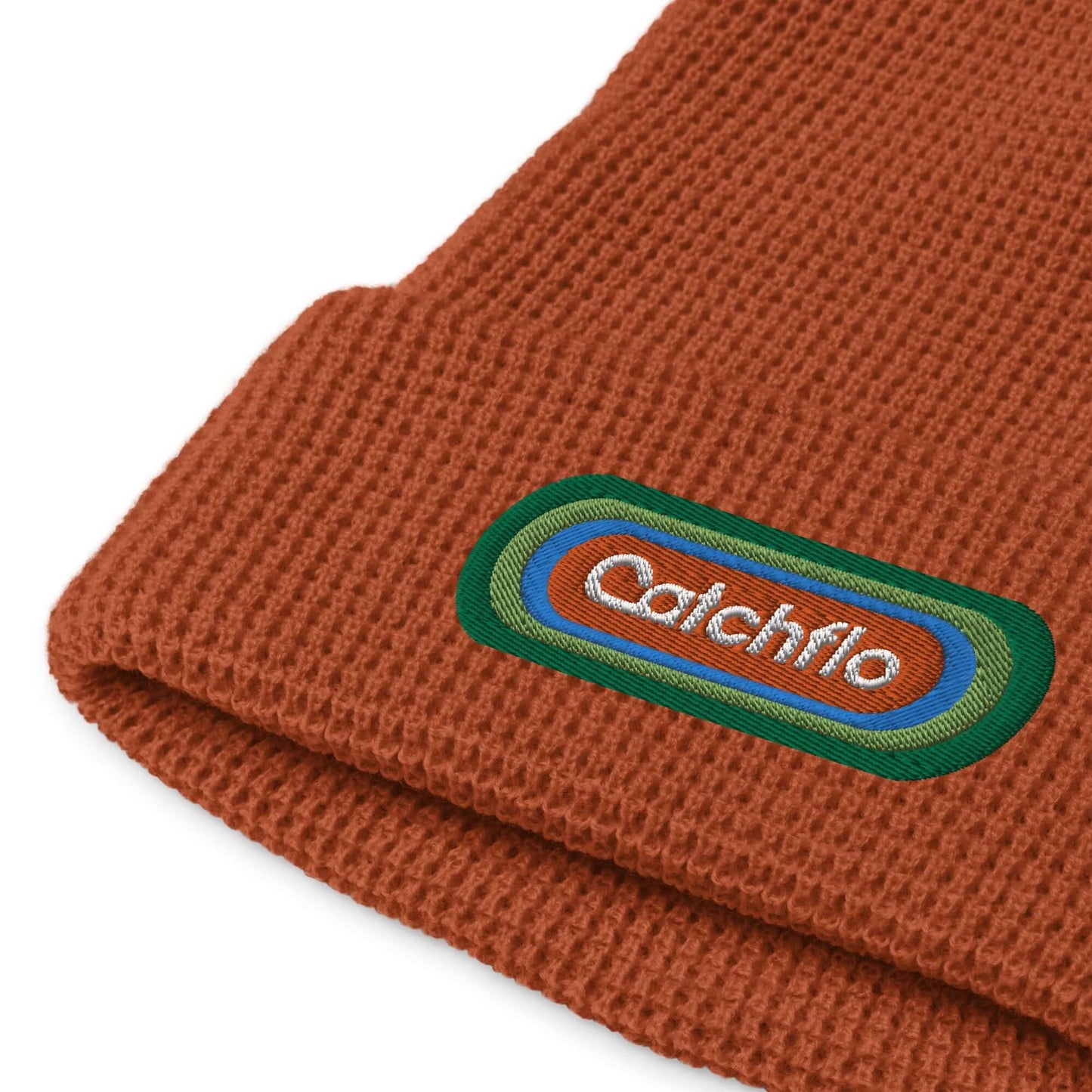 Flo Pulse Patch Waffle Beanie