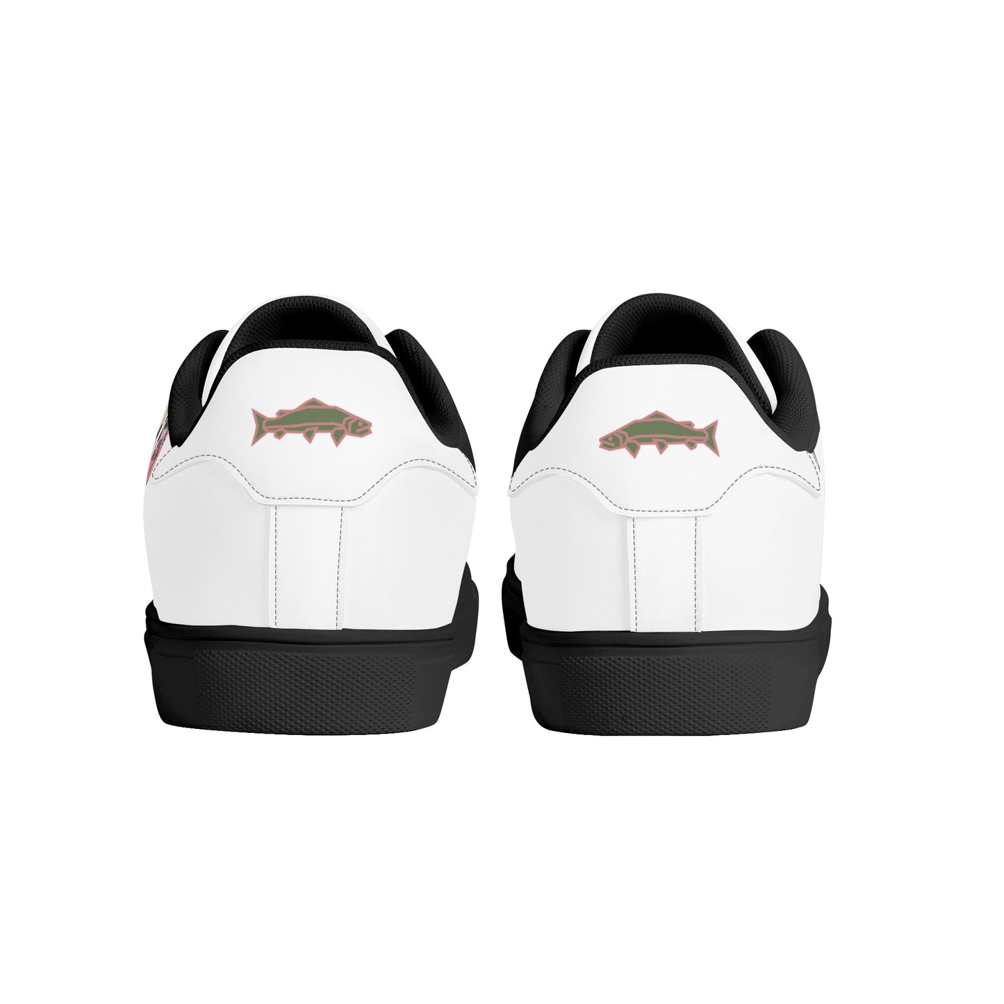 Womens Bowtown Racer Vegan Leather Sneaker (white)