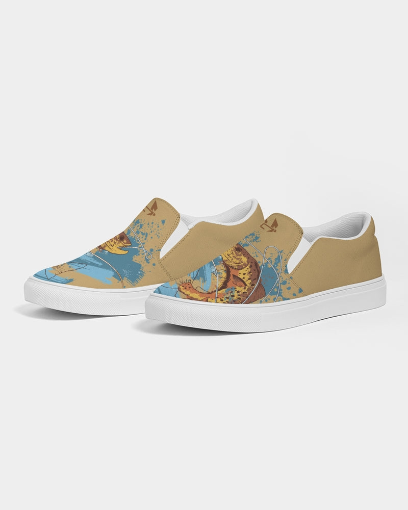 (CLOSE OUT) Womens Browntown Arty v2 Slip-On Canvas Shoe
