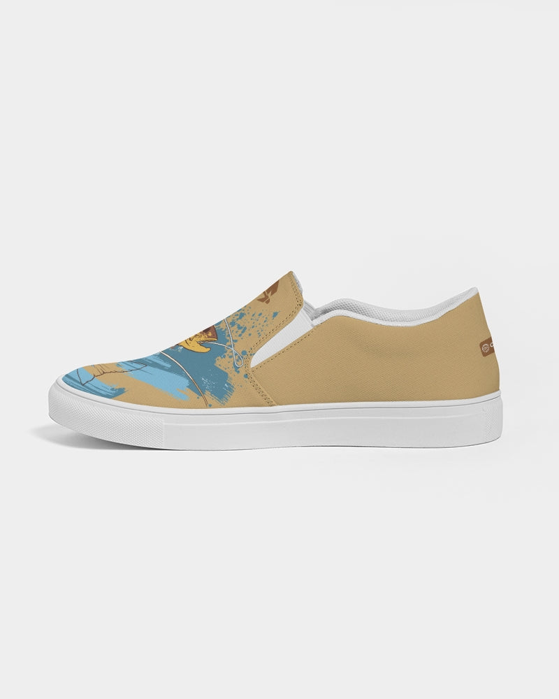 (CLOSE OUT) Womens Browntown Arty v2 Slip-On Canvas Shoe