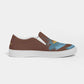 (CLOSE OUT) Mens Browntown Arty v2 Slip-On Canvas Shoe (brown)