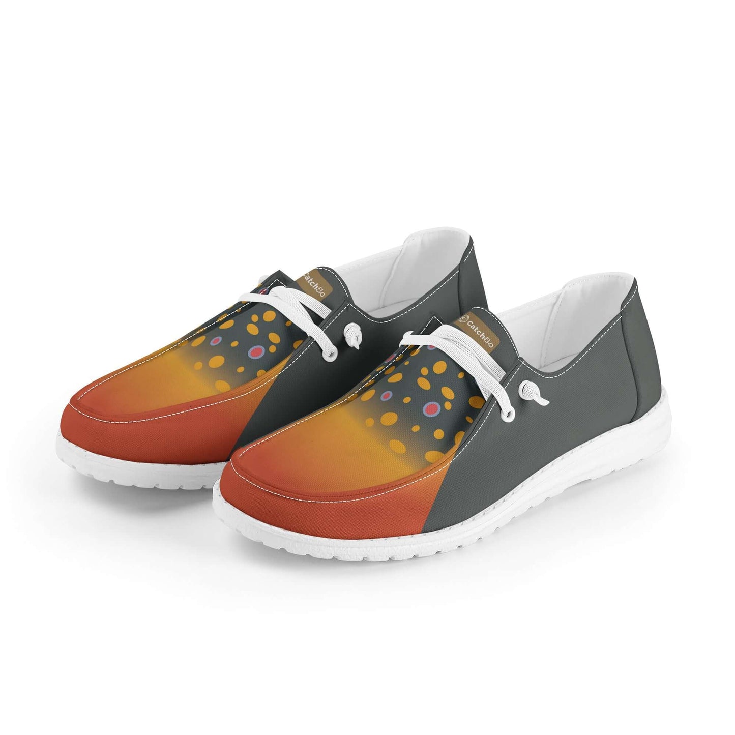 custom brook trout shoes custom brook trout slip on shoes